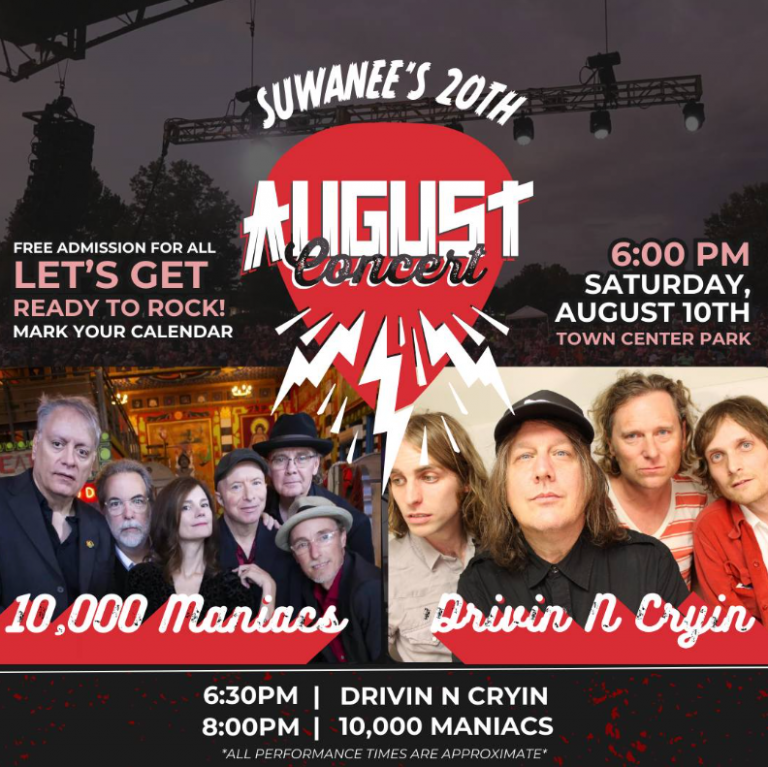 August Concert featuring 10,000 Maniacs